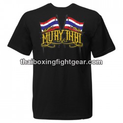 Born To Be Muay Thai T-shirt de boxe "Tiger Flag" | T-shirts