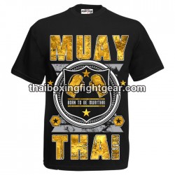 Born To Be Muay Thai T-shirt de boxe "Coat of arms"