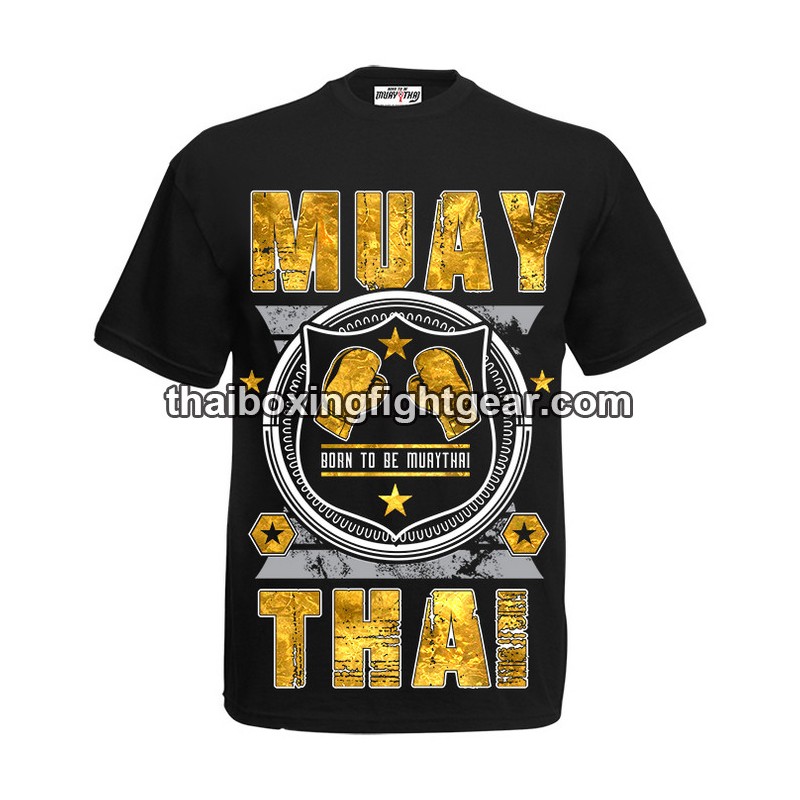 Born To Be Muay Thai  Boxing T-shirt "Coat of arms" | T-shirts