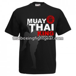 Born To Be Muay Thai T-shirt de boxe "King"