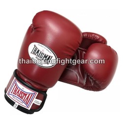Gants de boxe thai Enfant Thaismai BG124 Synthétique marron