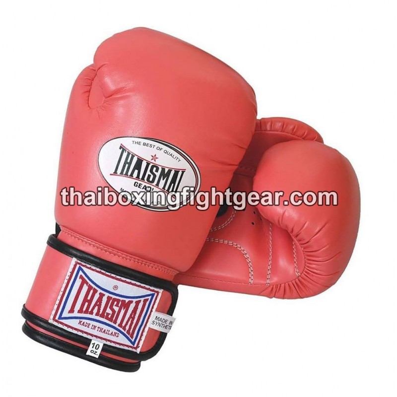Gants de boxe thai Enfant Thaismai BG124 Synthétique Old rose