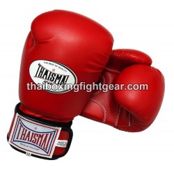 Gants de boxe thai Enfant Thaismai BG124 Synthétique Rouge