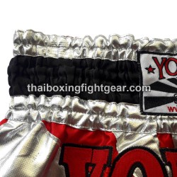 Short de boxe Thai Yokkao saenchai rouge | Shorts