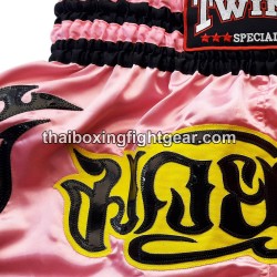 Short de Boxe Muay Thai Twins - rose | Shorts