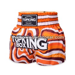 Short de Boxe Thai MuayThai Top King TKTBS-251 Orange