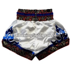 Short de Boxe Muay Thai Twins - blanc | Shorts