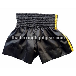 Short de boxe Thai Lumpinee noir | Shorts Boxe Thai