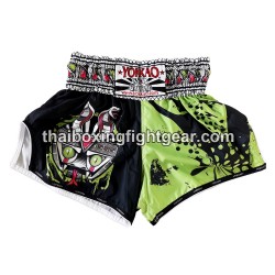 Short de boxe Thai Yokkao Carbon Fit APEX Snake | Yokkao