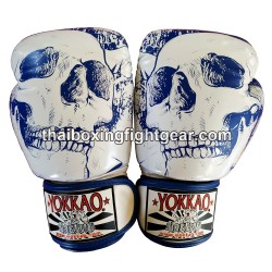 Yokkao Muay Thai Boxing Gloves SKULLZ | Muay Thai Gloves