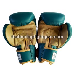 Gants De Boxe Muay Thai Yokkao FYGL-25-3 "VINTAGE" Bleu | Gants Boxe Thai
