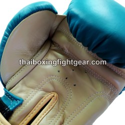 Gants De Boxe Muay Thai Yokkao FYGL-25-3 "VINTAGE" Bleu | Gants Boxe Thai