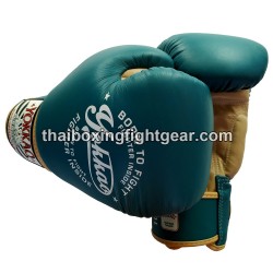 Gants De Boxe Muay Thai Yokkao FYGL-25-3 "VINTAGE" Bleu | Gants Boxe Thai