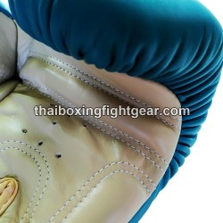 Gants De Boxe Muay Thai Yokkao FYGL-25-3 "VINTAGE" Bleu | Gants Boxe Thai