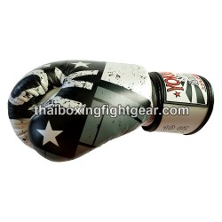 Gants de boxe Muay Thai Yokkao "Hustle" Argent FYGL-40-44 | Gants Boxe Thai