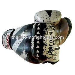 Gants de boxe Muay Thai Yokkao "Hustle" Argent FYGL-40-44 | Gants Boxe Thai