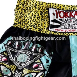 Short De Boxe Muay Thai Yokkao Carbon Fit Apex Leopard | Yokkao