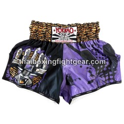 Short de boxe Thai Yokkao Carbon Fit Apex Tiger
