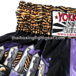Short de boxe Thai Yokkao Carbon Fit Apex Tiger | Yokkao