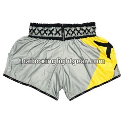Short de boxe Thai Yokkao -carbon-fit-X gris | Shorts