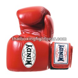 Gants de boxe thai Windy BGVH rouge | Gants