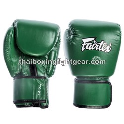 GANTS DE BOXE THAI FAIRTEX BGV-16 VERT | Gants