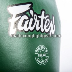 GANTS DE BOXE THAI FAIRTEX BGV-16 VERT | Gants