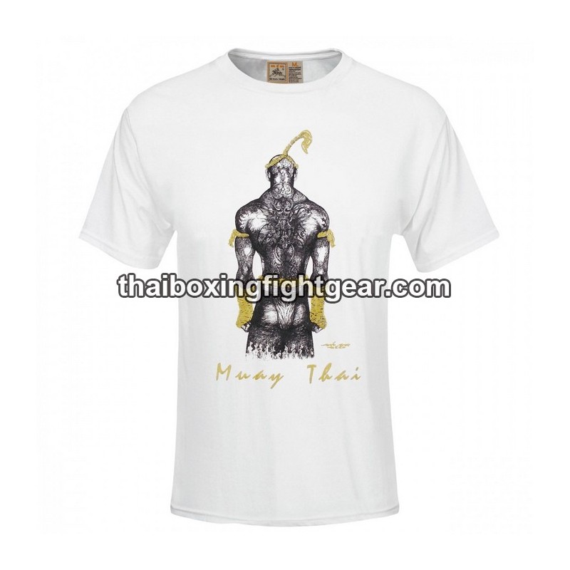 T-shirt Human Fight "FIGHTER DE DOS" BLANC | T-shirts