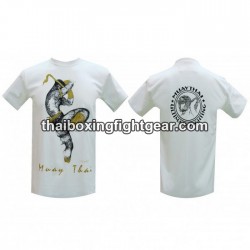 T-shirt Human Fight "COUP DE PIED RETOURNÉ" BLANC | T-shirts