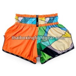 Short De Boxe Muay Thai Yokkao Carbon Fit Good Vibes | Yokkao
