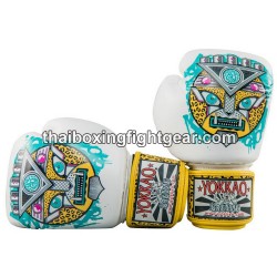 Gants de Boxe Muay Thai Yokkao "APEX LEOPARD" | Gants Boxe Thai