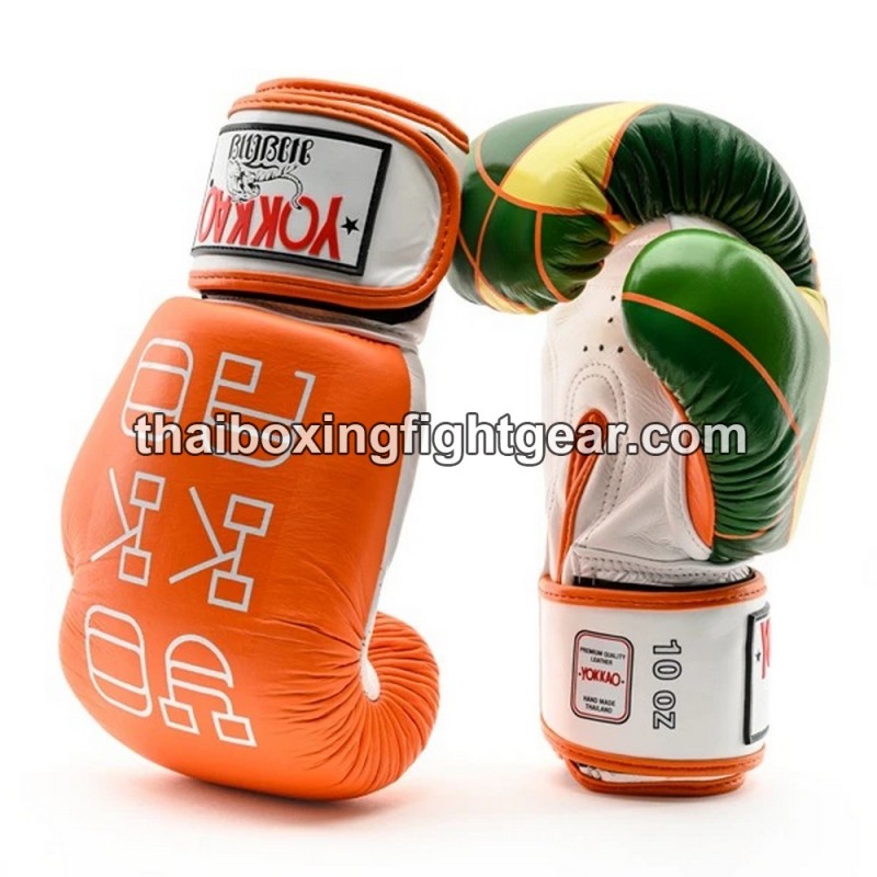 Gants de Boxe Muay Thai Yokkao "GOOD VIBES", tarifs abordables en direct de Thailande