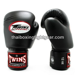 Gants de boxe thai Enfant Twins BGVS3 Synthétique Noir | Femmes/Kids