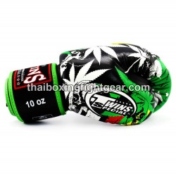 Gants de boxe thai Twins FBGVL3-54 "Grass" | Gants