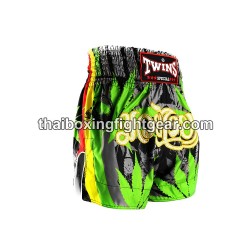 SHORT DE BOXE THAI TWINS TBS-GRASS | Shorts