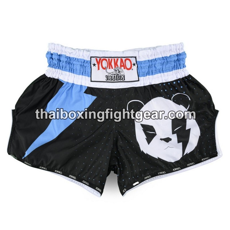 Short De Boxe Muay Thai Yokkao Carbon Fit "Panda" | Yokkao