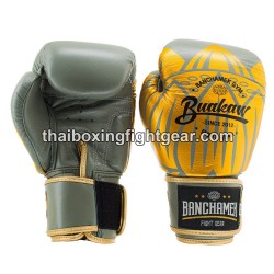 Gants de boxe thai Buakaw Banchamek GL3 Gris | Gants