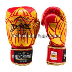 Gants de boxe thai Buakaw Banchamek GL3 Rouge | Gants Boxe Thai