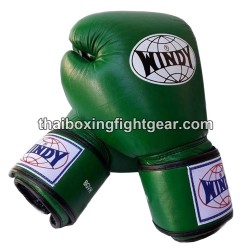 Gants de boxe thai Windy BGVH Vert | Gants