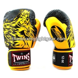 Gants de boxe thai Twins "Wolf" FBGVL3-50 | Gants