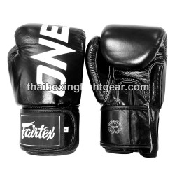 GANTS DE BOXE THAI FAIRTEX BGV-1 ONE NOIR | Gants