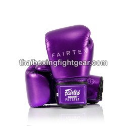 GANTS DE BOXE THAI FAIRTEX BGV-22 METALLIC VIOLET | Gants