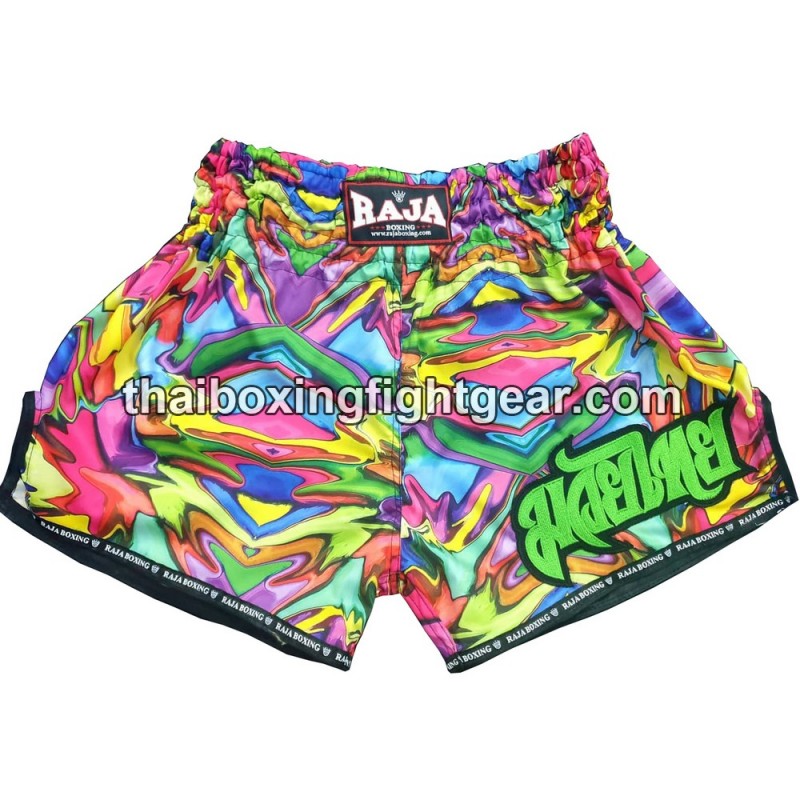 Short de Boxe Thai Raja Boxing Colorful | Shorts Boxe Thai