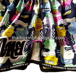 Short de Boxe Thai Raja Boxing Simpsons | Shorts Boxe Thai