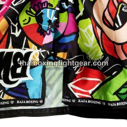 Short de Boxe Thai Raja Boxing "Colorful 3" | Shorts Boxe Thai