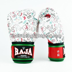 Raja Boxing Muay Thai Gants de boxe Christmas Red Snow | Gants