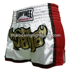 Short de boxe Thai Lumpinee "Retro Red" | Shorts Boxe Thai
