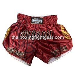 Buakaw Banchamek Muay Thai Boxing Shorts BSH1 RED GOLD | Shorts