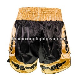Short de boxe thai Buakaw Banchamek "BFG66-2 BLACK GOLD" | Shorts