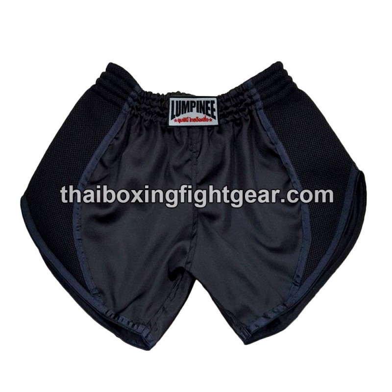 Short de boxe Thai Lumpinee "Bat Black" | Shorts Boxe Thai